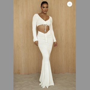 NWT - TWO-PIECE SKIRT SET